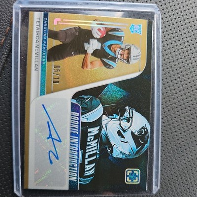 2025 Photogenic Rookie Introductions Tetairoa Mcmillan /10 Auto