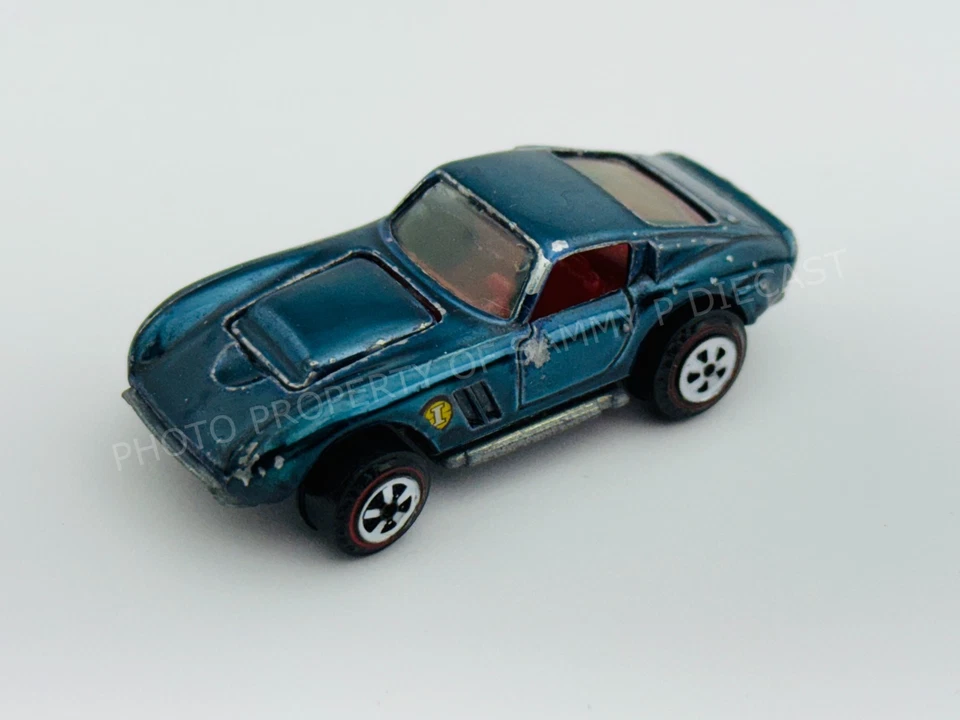 Johnny Lightning Topper Redline PERSONALIZADO FERRARI Rojo Agua Interior ¡Bonito!! Foto 2 de 4