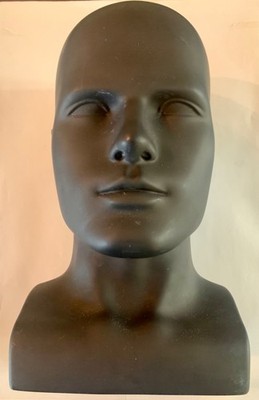 Male Mannequin Head (Tcwuzick) for Professional Display (Wig,Mask,Glasses,etc)