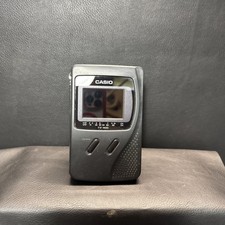 Casio TV-600B Portable LCD Analog Color Television - Untested For Parts