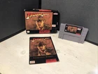 Indiana Jones' Greatest Adventures - Super Nintendo SNES - Game, Box, & Manual