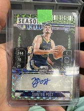 2024-25 Panini Mosaic Quinten Post RST-PST /5 Green