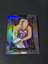 2025 Panini Select WNBA Sarah Ashlee Barker RC True Silver