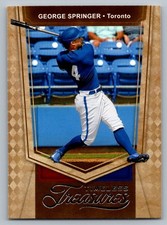 2021 Panini Chronicles #16 George Springer Timeless Treasures