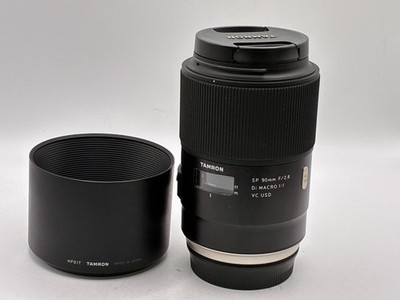TAMRON SP für CANON 90mm f/2.8 Di MACRO 1:1 VC USD OBJEKTIV - 90mm 1:2.8 - F017