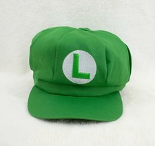 Super Mario Luigi Cap Kappe Gamer Fan Merchandise Cosplay Mütze