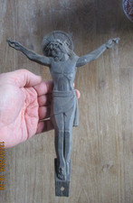 Jésus Christ sur la Croix pour création grand Crucifix H 27.5CM  Régul Art Déco