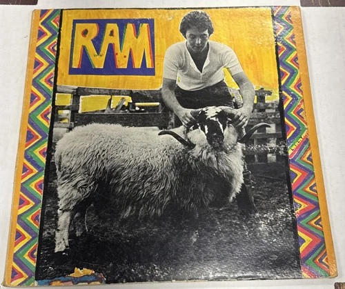 Paul McCartney ~ Ram Vinyl Record 1971 Original Apple LP ~ VG-