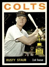 1964 Topps Baseball #109 Rusty Staub VG/EX *h1