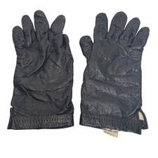 VTG Aris of Paris Leather Gloves Mens 8 Black...