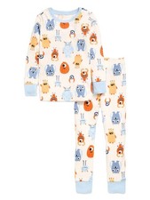 New Old Navy Two Piece Silly Monsters PJS Pajamas Set Size 6T NWT
