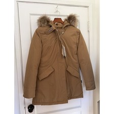 Woolrich Luxury Arctic Parka M Alaskan Brown Saga Raccoon Fur Hood CFWWOU0541FR