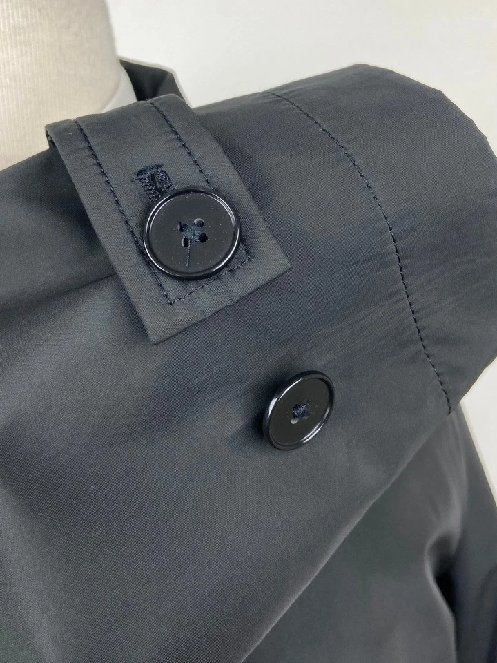 BRAND NEW CALVIN KLEIN Mens 36S Black 33" Long OverCoat Jacket Removable Lining - Image 3 of 4