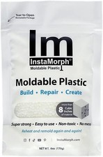 InstaMorph 6oz Moldable Thermoplastic Polymorph Reusable Plastic DIY Arts Crafts
