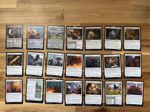 MTG The Hobbit 2026 COMPLETE NON-FOIL Common Uncommon Set + Lands