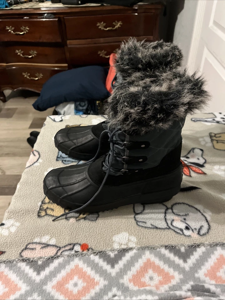 Botas para mujer Itasca Becca clima exterior con piel talla 11 Foto 2 de 4