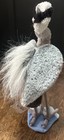 Rare Douglas Cuddle Toy Gray Heron Plush Bird Standing 16 Inches Tall NWT — photo 7