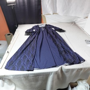 Gothic Victorian Costume Dress Womens Medium Purple Whimsigoth Fairygrunge