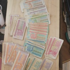 banknotes of Ukraine Ukrainian lot of money currency vintage. $ 222305 currency 