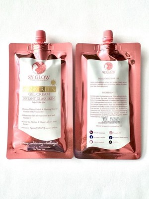 SY Glow Sunscreen Gel Cream Instant Glass Skin 50ml 1.69fl.oz