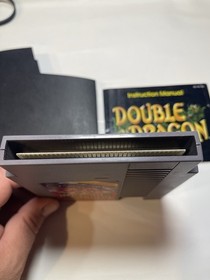 Double Dragon (NES, 1988) con manual y funda probado y funcionando