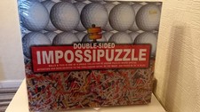 Double Sided Impossipuzzle Golf Balls & Tees Jigsaw Puzzle 550 Pieces New Sealed