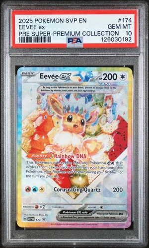 Eevee ex 174 Sv: Scarlet & Violet Promo Cards Holo (PSA 10)
