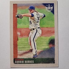 2022 Panini Diamond Kings #61 Corbin Burnes Artist's Proof Blue