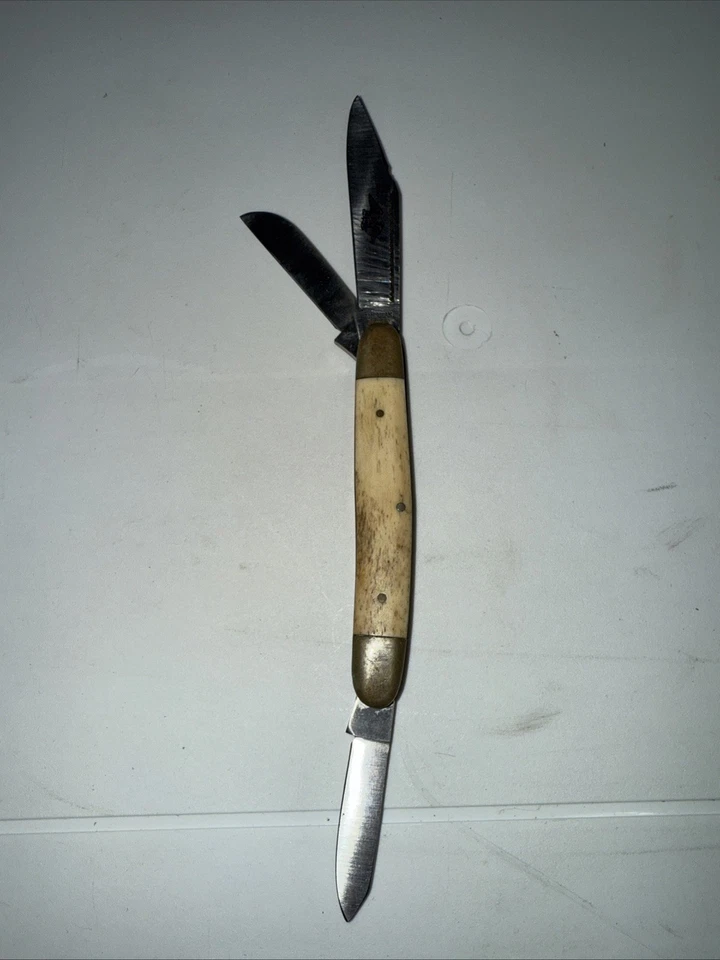 AMERICAN BLADE CHATT. TN. CUCHILLO DE GANADERO DE HUESO LISO LARGO BONITO AB-30   Foto 4 de 4