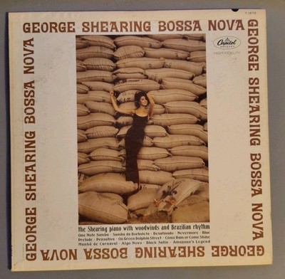 Vintage Promo George Shearing - Bossa Nova LP (1962) Capitol Mono T-1893 