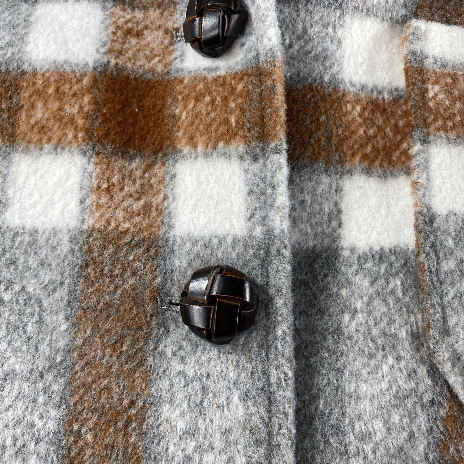 Boundless North Plaid Lined Button Shacket Coat W… - image 4