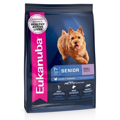 Eukanuba Senior Small Breed Dry Dog Food, 4.5 lb Bag 