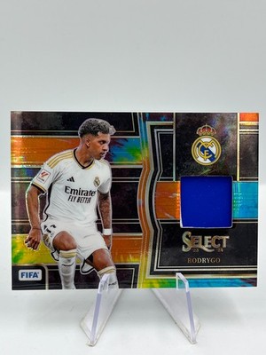 Panini Select FIFA Soccer 23/24 Rodrygo Real Madrid Relic Tie-Dye 06/25 #SM-R