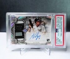 2023 Topps Transcendent ANTHONY VOLPE Rookie Showcase Autograph 1/1 PSA 9/10 RC