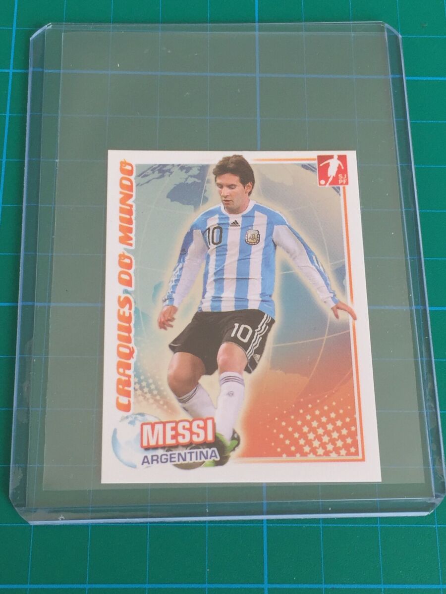 Lionel Messi #352 Panini Futebol 2010/11 Craques do Mundo - Argentina