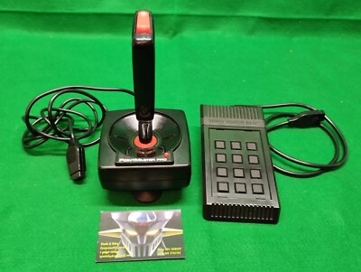 Vintage Video Touch Pad Original Atari + 1 Joystick Point Master Pro Discwasher