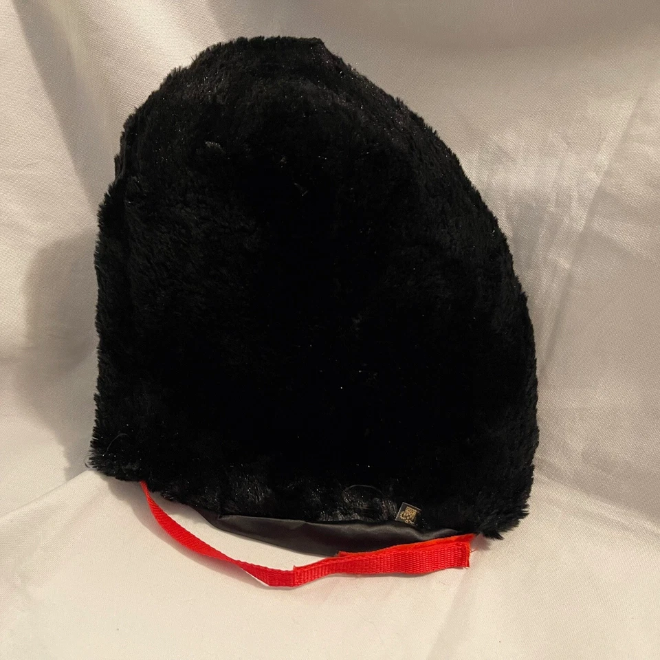 Nuevo Sombrero de piel falsa acrílico estilo piel de oso guardias del palacio británico negro adulto mediano Foto 3 de 4