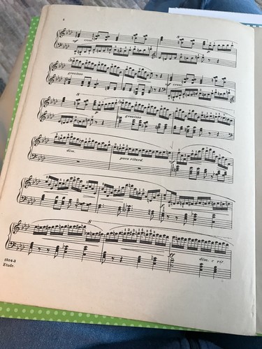 Etude - by H A Wollenhaupt Op 22 No 4 - VGC Vintage sheet music 1906 - Picture 4 of 6