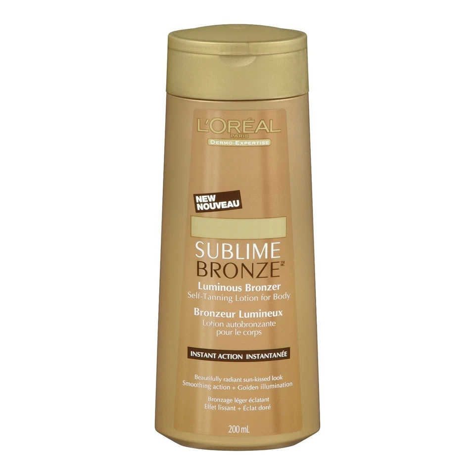 L'Oreal Sublime Bronze Luminous Bronzer Self-Tanning Lotion 200 ml - Изображение 3 из 3