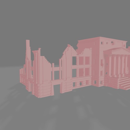 European Government Building Ruin - Commissioned - Picture 7 of 12