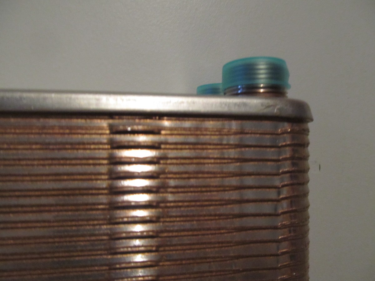 DOUBLE WALL Brazed plate heat exchanger BL14DW-20 (20 plates) | eBay