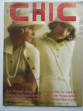 Chic Modezeitschrift Nr. 4/1975, mit dem 70iger Jahre Flair,