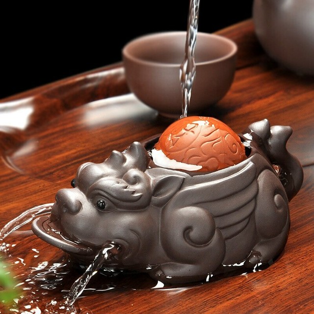 Chinese Tea Pet Tea Pet Yixing Brave Lucky Toad Boutique Tea