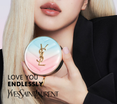 YSL LOVE COLLECTION Glow Pact CUSHION B10 + Candy Glow LIP BALM