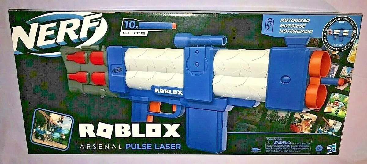 NERF Roblox Arsenal Pulse Laser Motorized Blaster Instructions