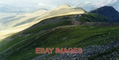 FOTO CLOGWYN STATION AUF DER SNOWDON MOUNTAIN RAILWAY MIT BLICK AUF DIE