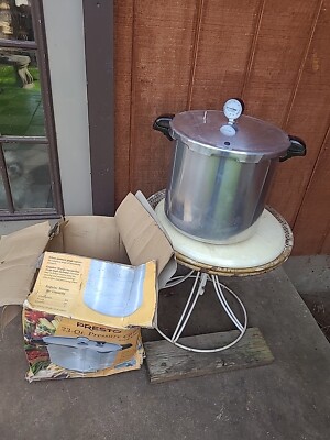 presto 23 qt pressure cooker canner 01781 Nos 