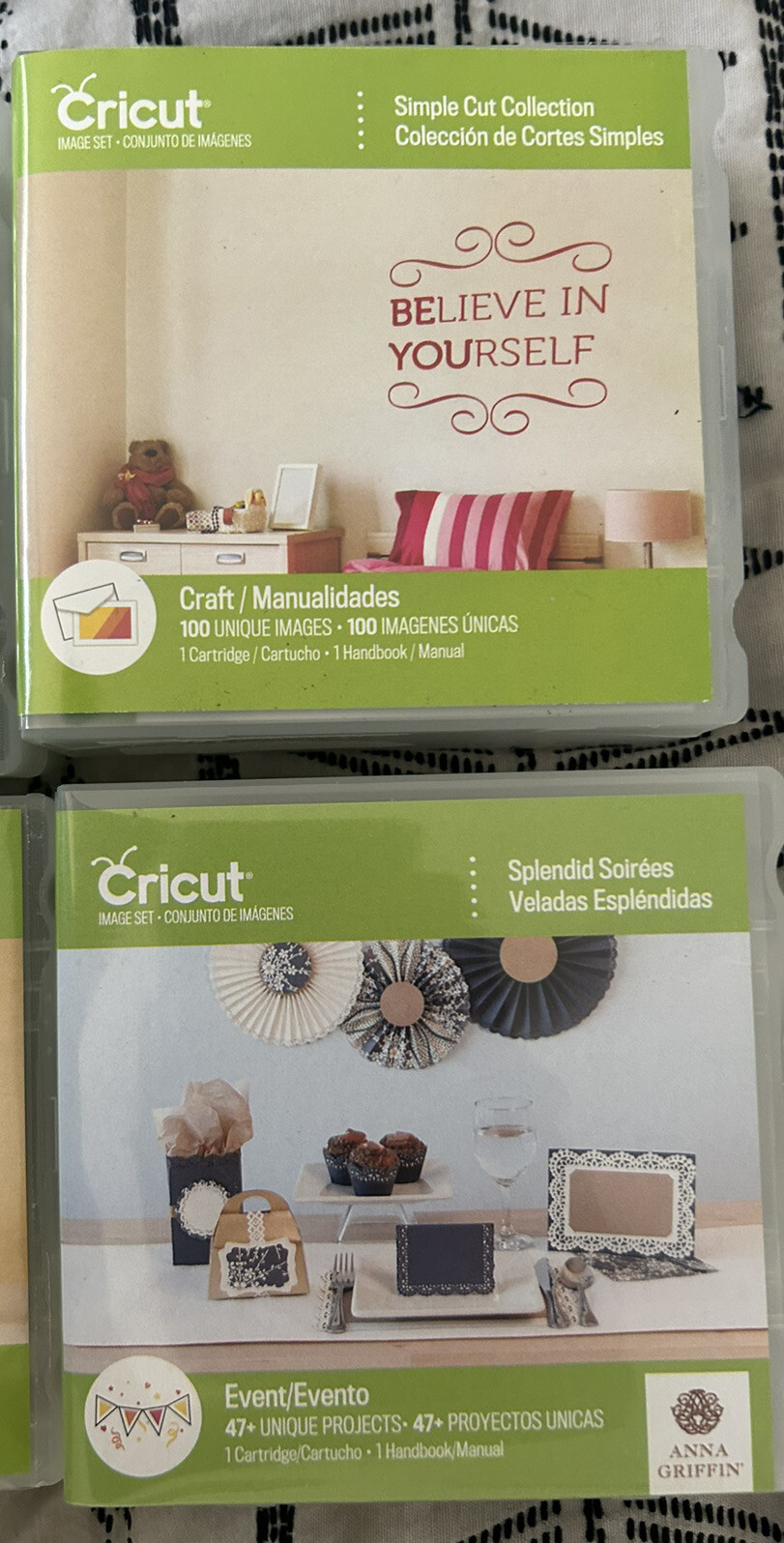 Lot of 7 USED Cricut cartridges eBay