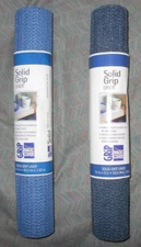 Kittrich Two 12 in x 5 ft Blue & Dark Blue Drawer Grip Liners