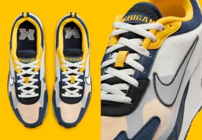 Nike College Air Max Solo x Michigan Shoes FZ4835-001 | eBay